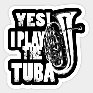 Tuba-Brass Band-Orchestra-Jazz-Music Sticker